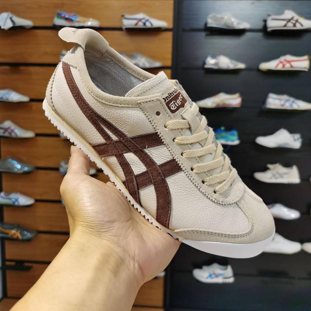Onitsuka Tiger Mexico 66 Cream Burgundy