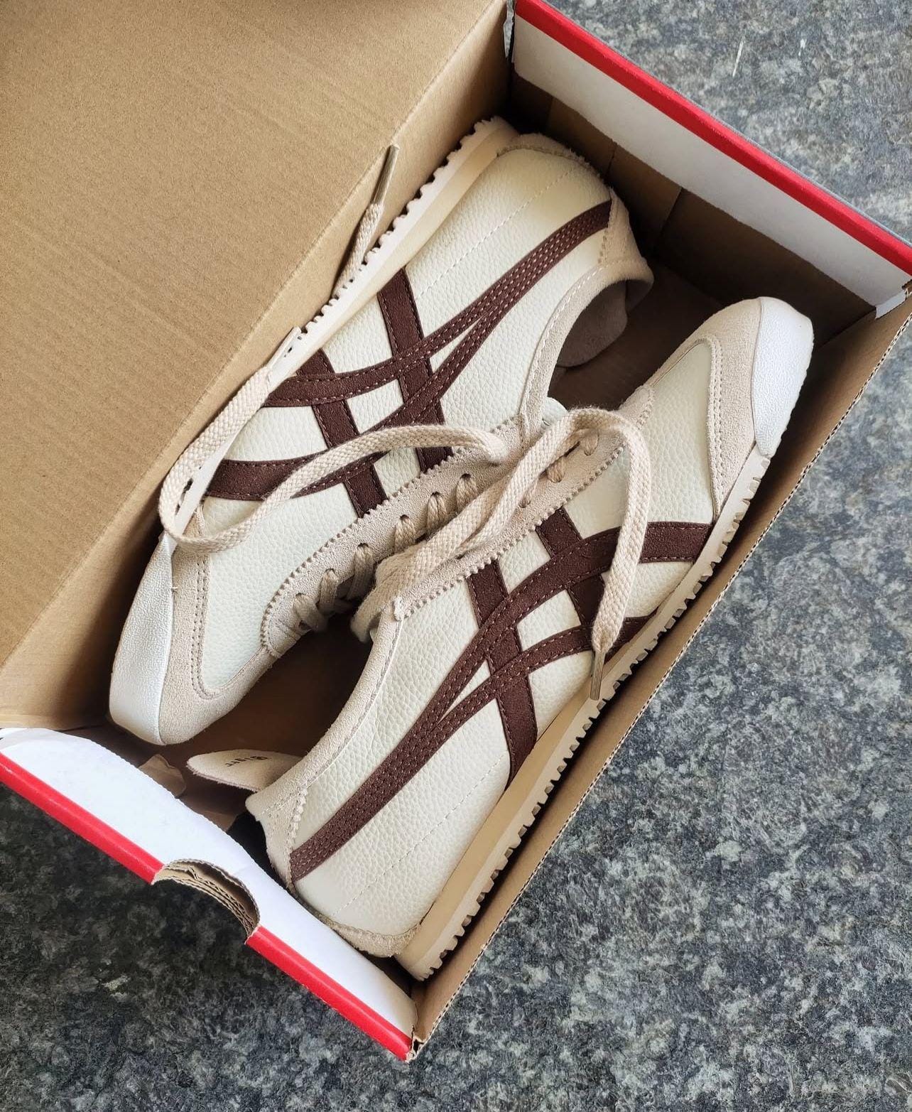 Onitsuka Tiger Mexico 66 Cream Burgundy