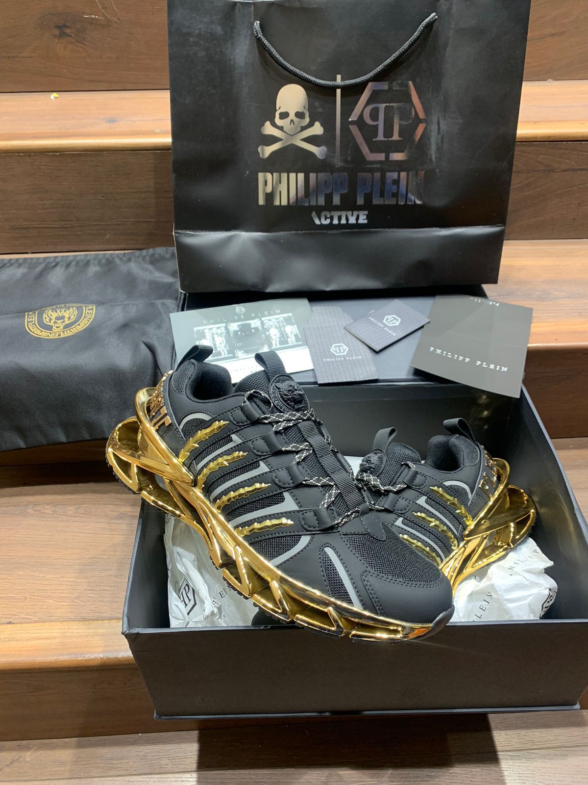 PHILIPP PLEIN SPORTS RUNNER PREMIUM SHOES
