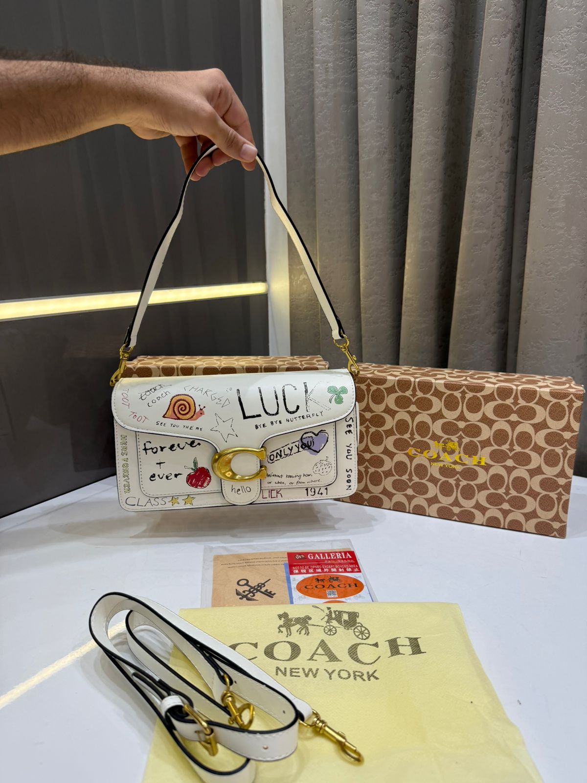 COACH TABBY PREMIUM PRINT SHOULDER BAG