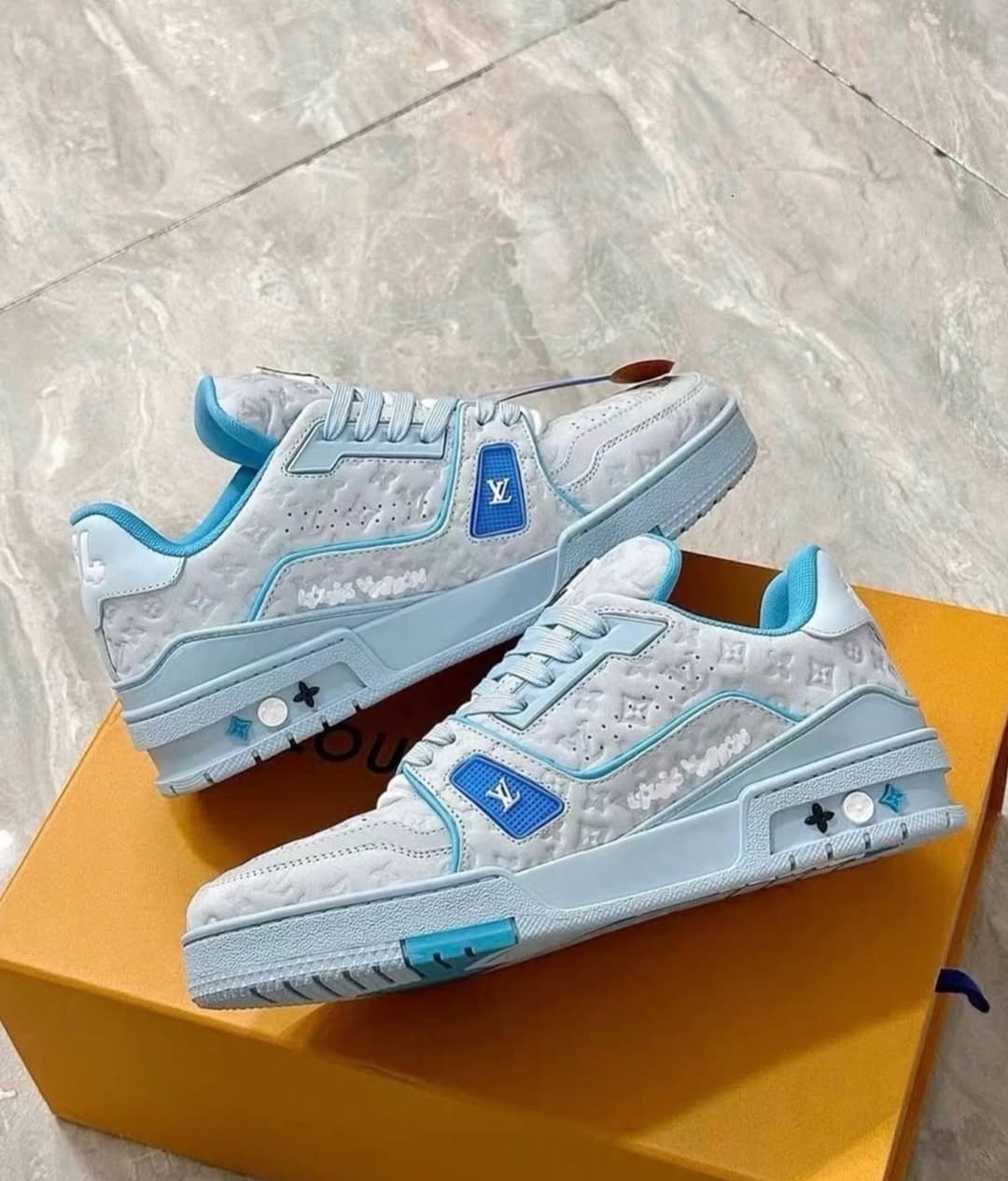Louis Vuitton X Tyler The Creator Trainer Blue