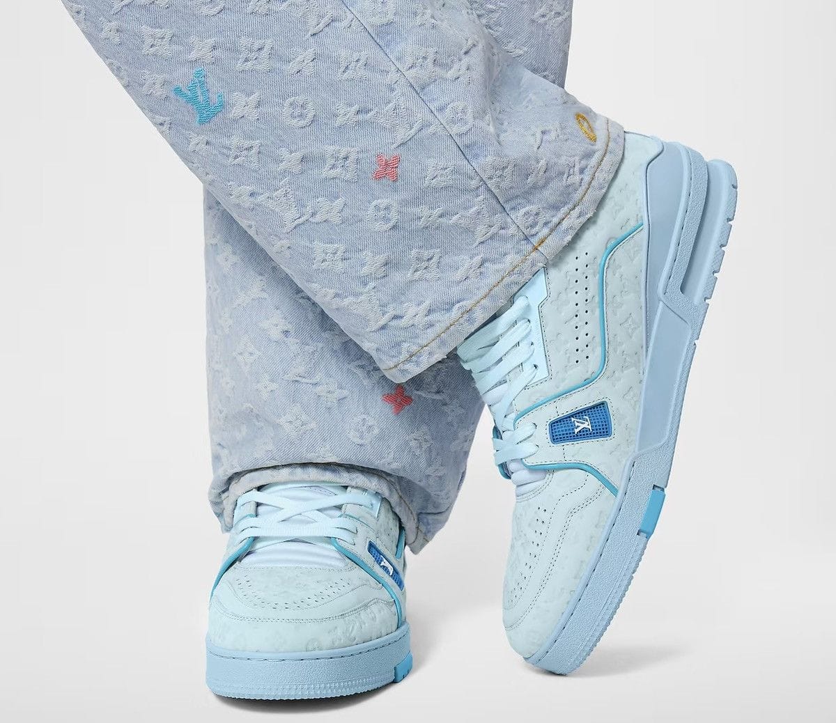 Louis Vuitton X Tyler The Creator Trainer Blue