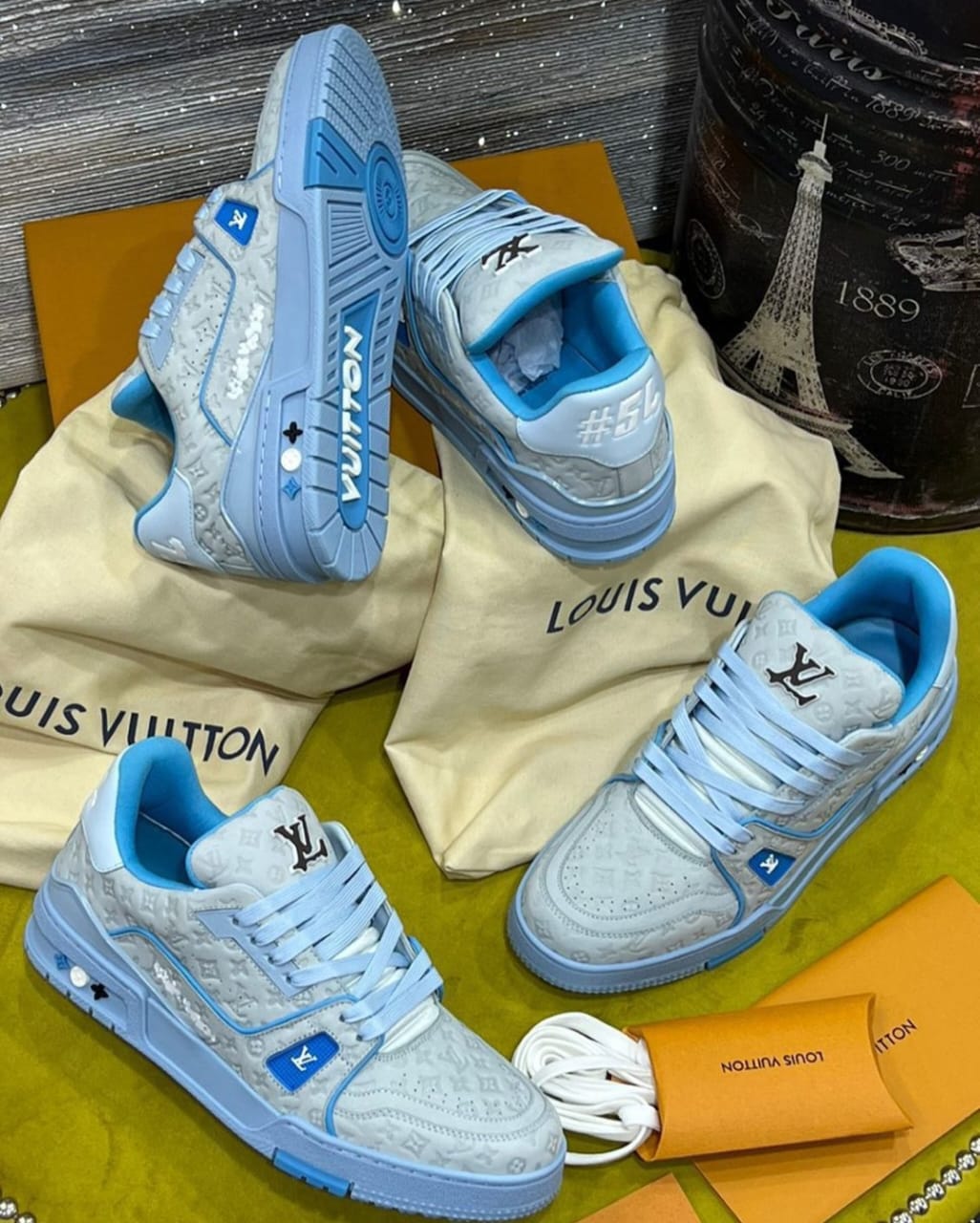 Louis Vuitton X Tyler The Creator Trainer Blue