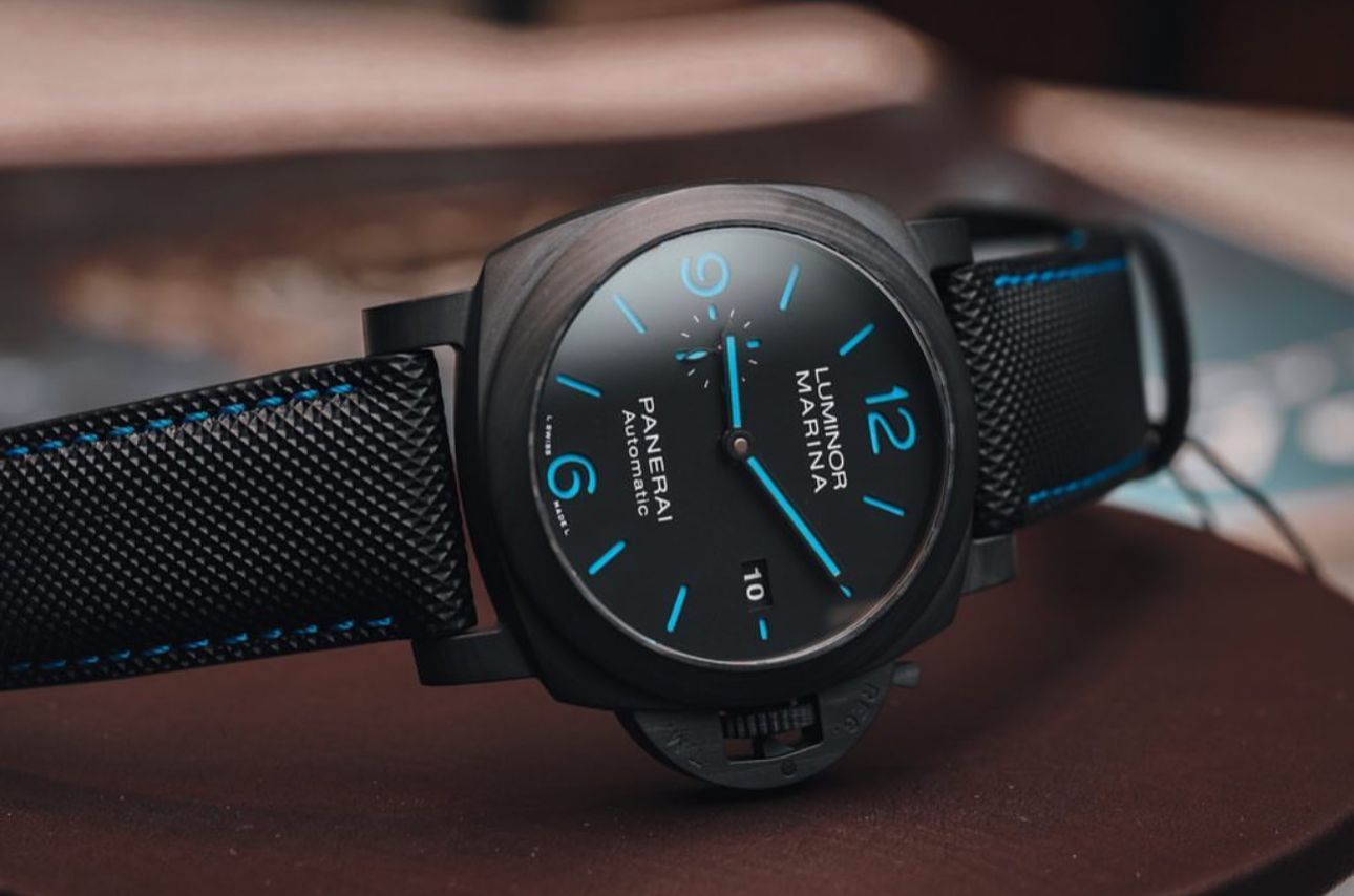 Black Phantom Blue Luminor Watch
