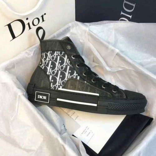 Dior B23 High Top "Oblique Black"