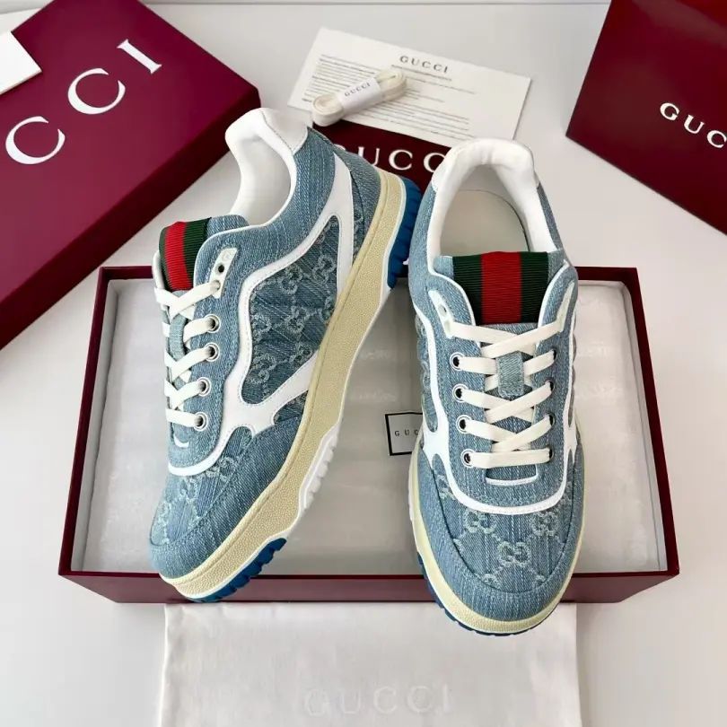 GUCCI REWEB DENIM PREMIUM SNEAKER