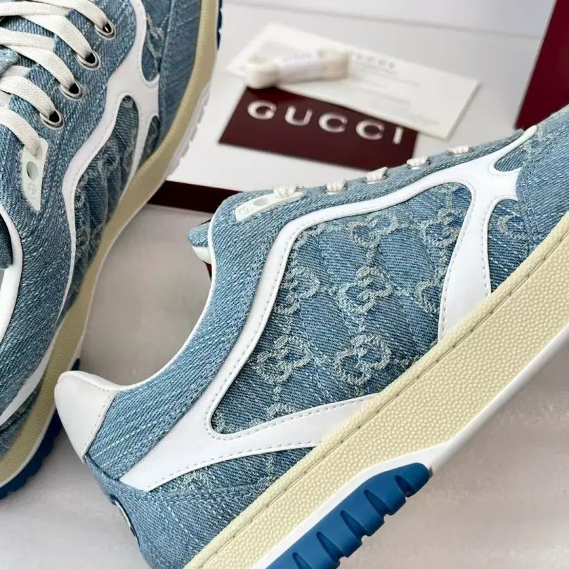 GUCCI REWEB DENIM PREMIUM SNEAKER