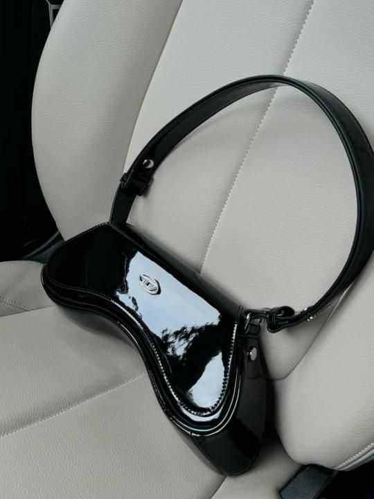DIESEL PLAY  GLOSSY SHOULDER BAG