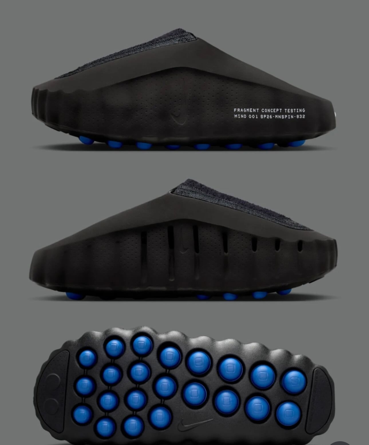 Nike Mind 001 X Fragment Black